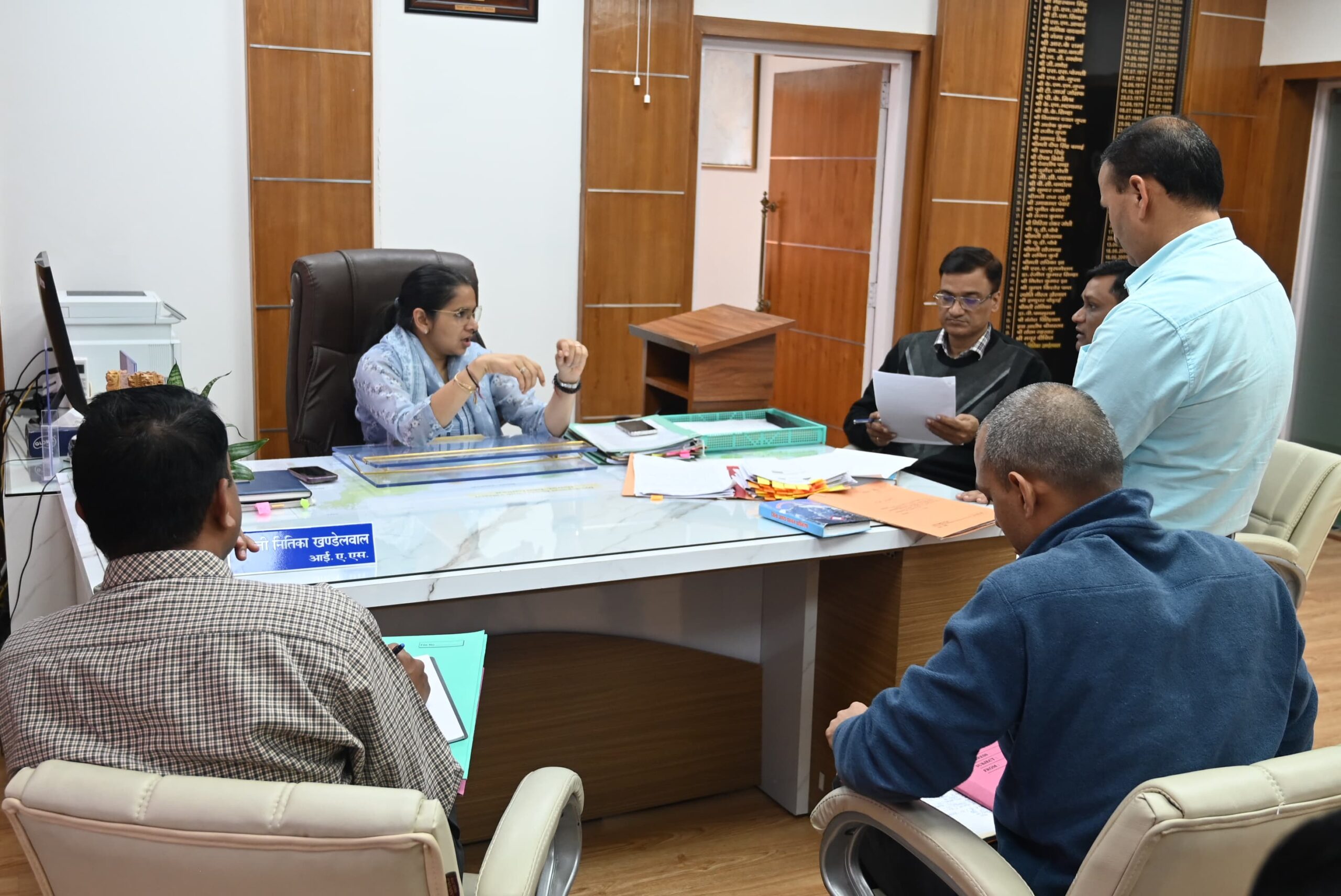 घनसाली एवं बालगंगा प्रभावित परिवारों के पुनर्वास हेतु जिला स्तरीय समिति की बैठक सम्पन्न