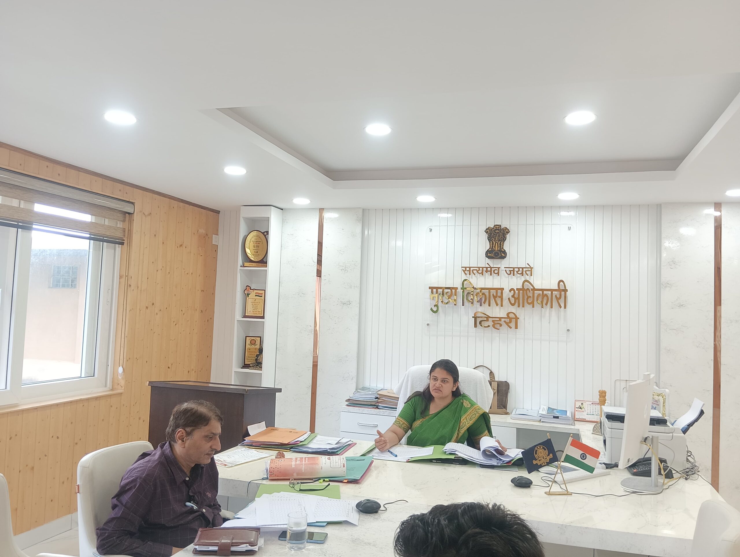 मुख्य विकास अधिकारी की अध्यक्षता में पोषण अभियान संबंधी बैठक आयोजित
