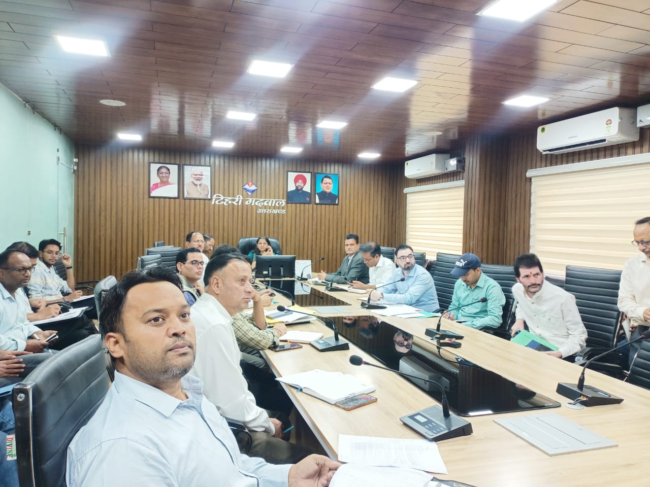 मानसून 2025 क्षति पर सचिव आपदा प्रबंधन की वीसी बैठक